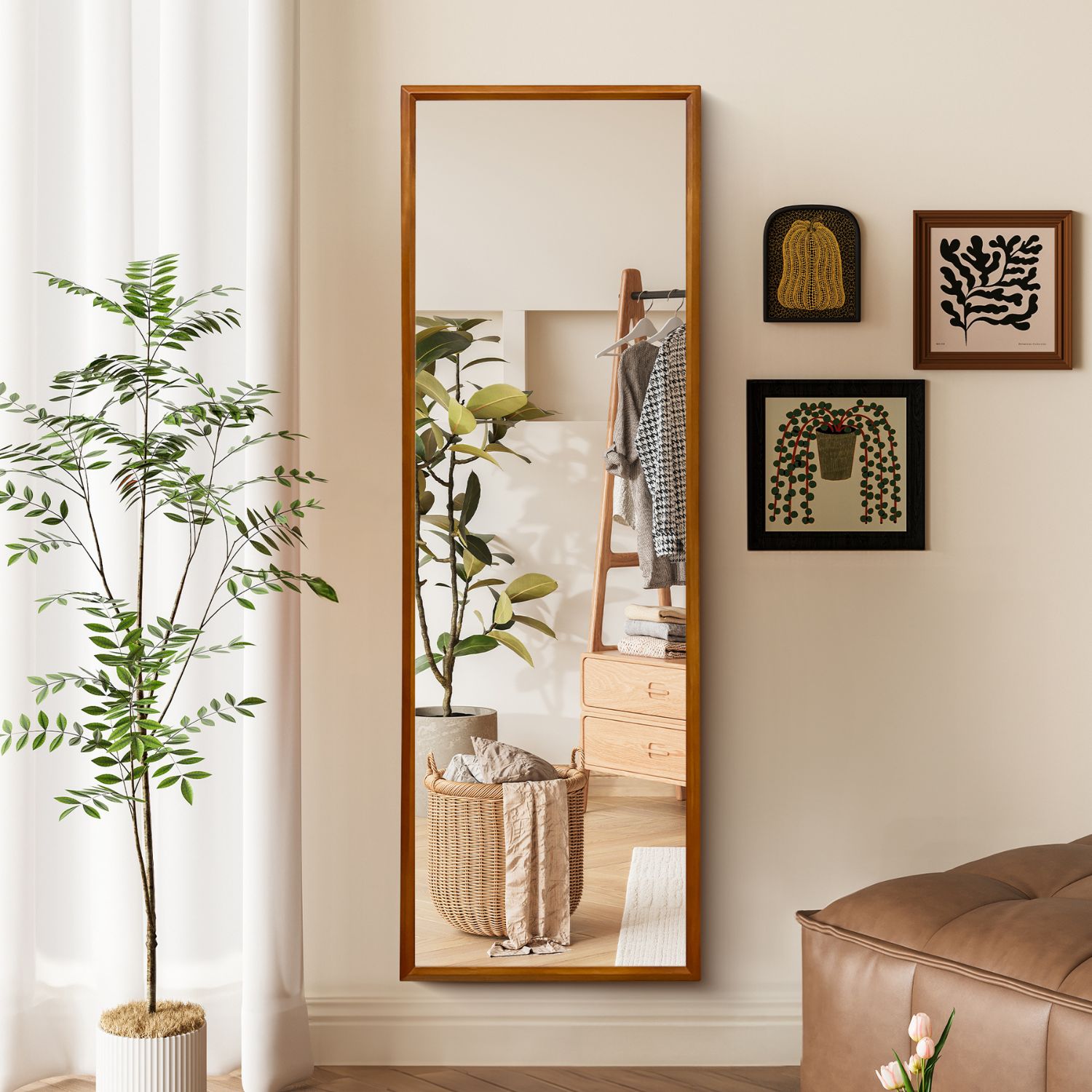 楽天市場】割れない鏡 全身鏡 30×150cm 50×160cm 姿見 壁掛け スタンド