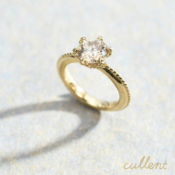 楽天市場】K18ダイヤモンドベビーリング 【刻印可】 precious baby