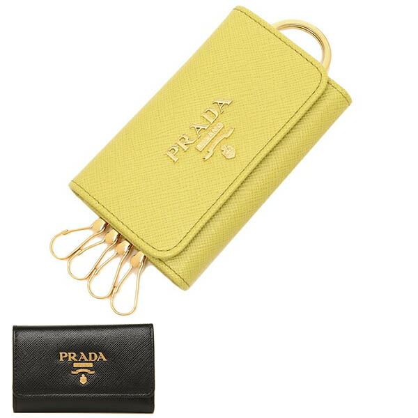 楽天市場】プラダ キーケース サフィアーノ キーホルダー レディース