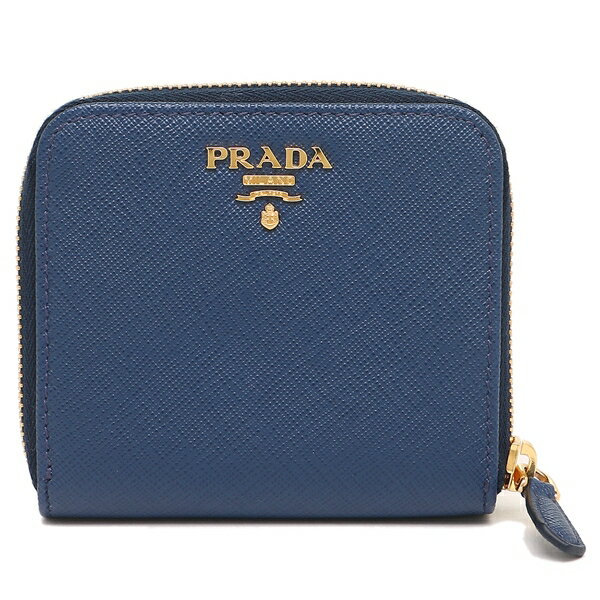 楽天市場】プラダ 二つ折り財布 サフィアーノ ミニ財布 レディース