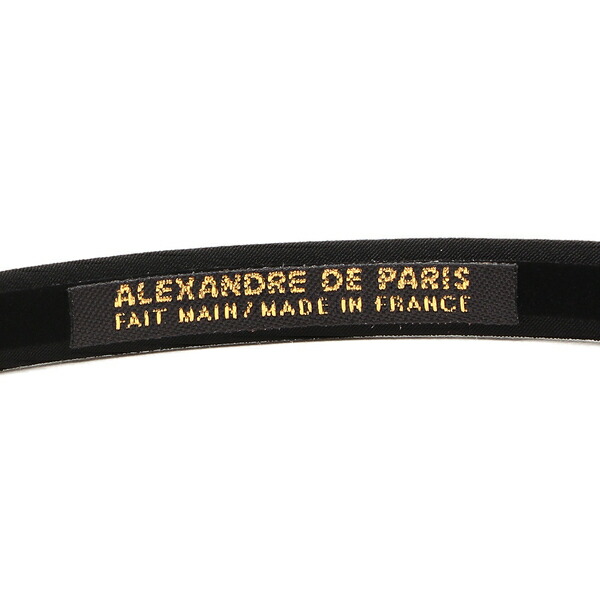 楽天市場】ALEXANDRE DE PARIS アレクサンドルドゥパリ カチューシャ