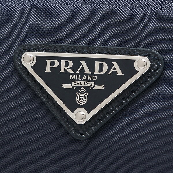 楽天市場】プラダ ポーチ リナイロン サフィアーノレザー