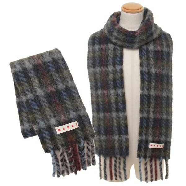 楽天市場】マルニ マフラー フリンジ付き メンズ MARNI SCZC0077Y0