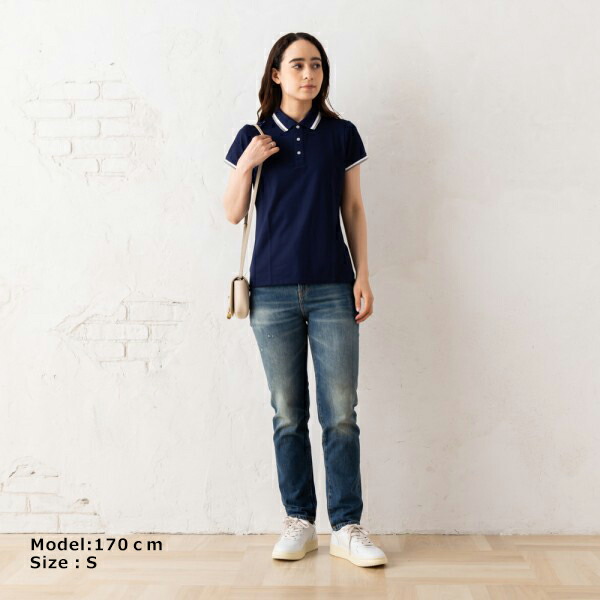 ポロ ラルフ ローレン ネイビー 長袖シャツ Mサイズ レディース POLO