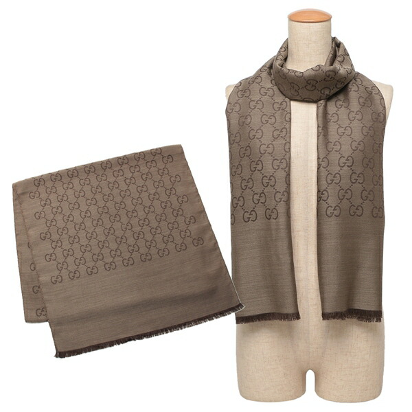 楽天市場】GUCCI グッチ スカーフ ストール レディース GGロゴ シルク