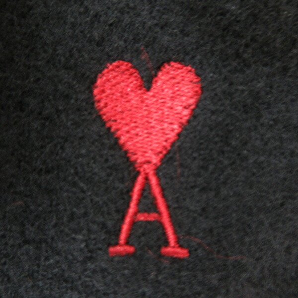 楽天市場】アミパリス マフラー ロゴ フリンジ ブラック メンズ