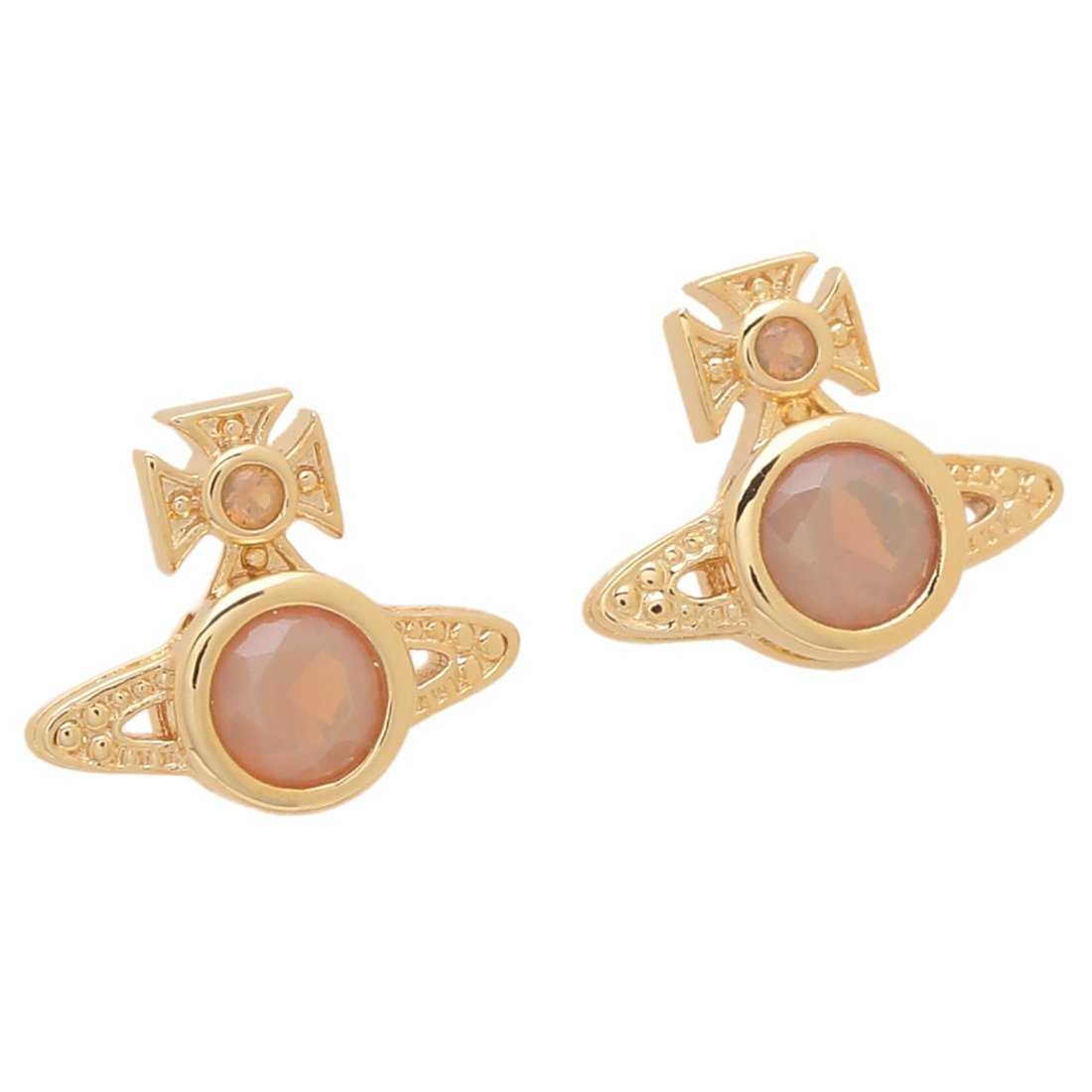 楽天市場】ヴィヴィアンウエストウッド ピアス ゴールド ピンク