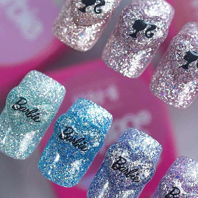 楽天市場】Barbie バービー クリスタルフラッシュジェル 6色セット No