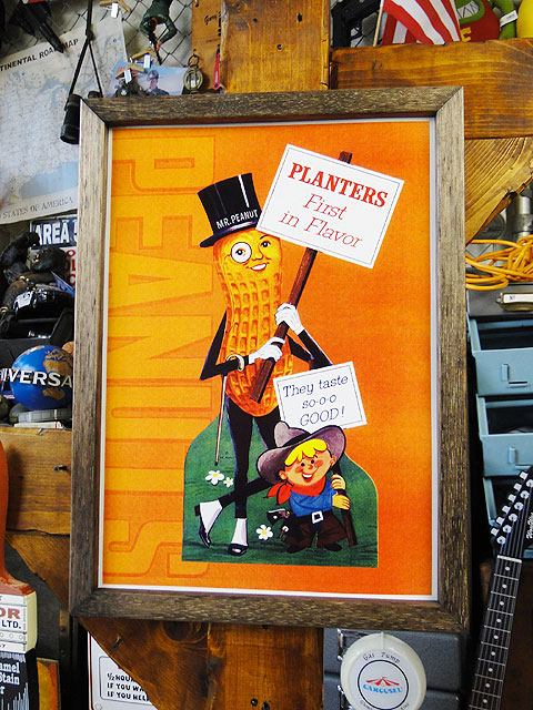 楽天市場】ポスターフレーム （ミスターピーナッツ/クラシック