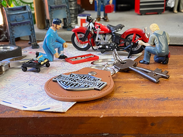 楽天市場】ハーレーダビッドソン オフィシャル キーホルダー （B&S