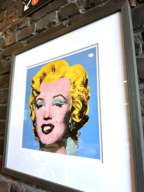 楽天市場】アンディ・ウォーホル アートフレーム （Shot Blue Marilyn