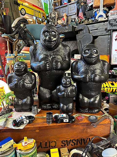 楽天市場】ゴリラバンク （全4体オールセット） 貯金箱 アメリカン雑貨