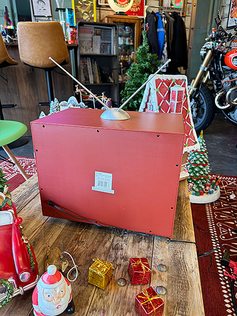 楽天市場】クリスマス レトロTV ミュージカルマシーン （LEDライト