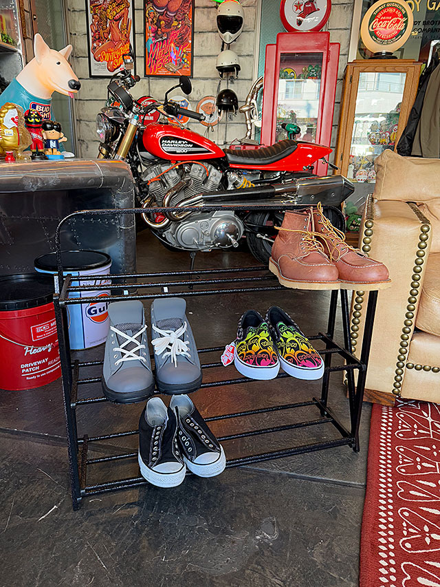 楽天市場】ポストジェネラル フォルダブル シューズラック ハンマー