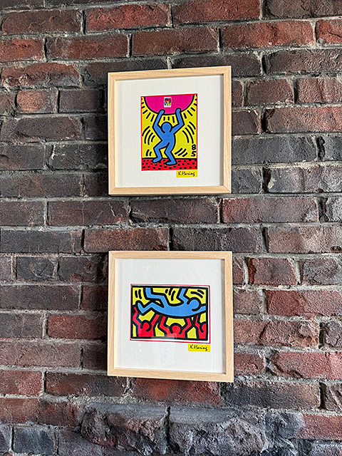 楽天市場】キース・ヘリング アートフレーム Sサイズ （Untitled