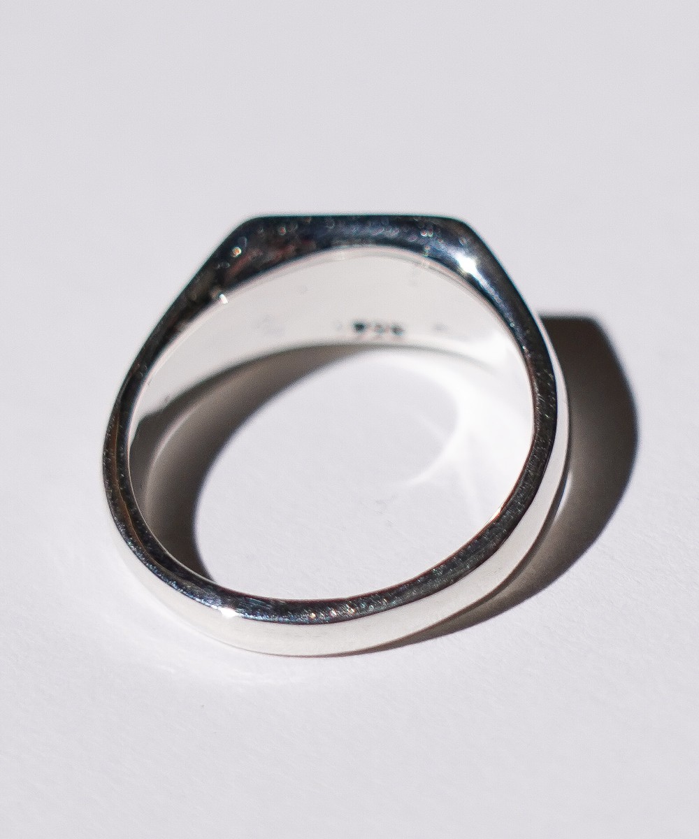 楽天市場】【LAVER / ラバー】 ELLIPSE SIGNET RING (CR24) 925