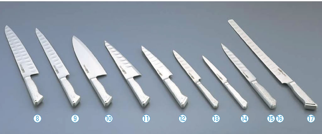 楽天市場】ｸﾞﾚｽﾃﾝMﾀｲﾌﾟ ｶﾞﾗｽｷ 420TM 20cm【業務用包丁】【キッチン