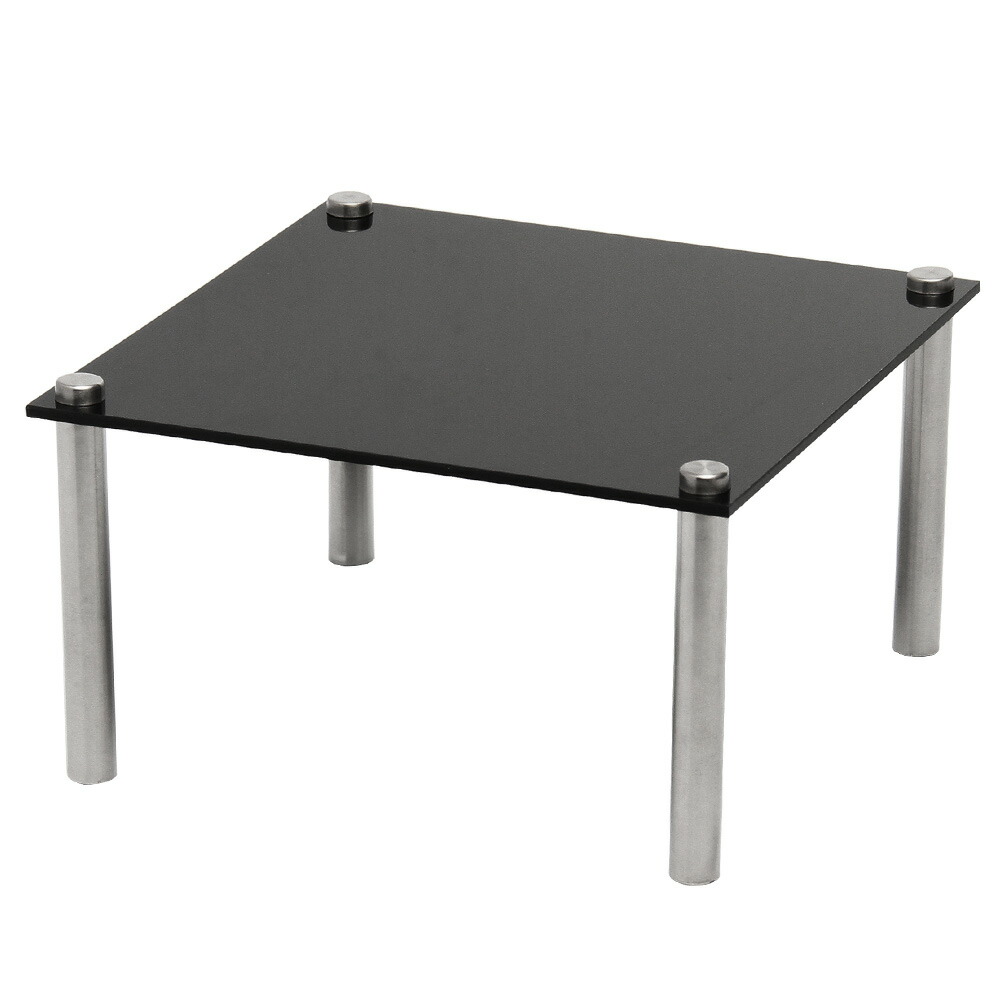 楽天市場】【送料無料】[白/黒] 鏡面 アクリルステージ 正方形 150mm