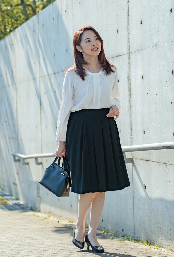 楽天市場】【 日本製 】 スカート ひざ丈 膝丈 ひざ下 ミモレ丈 秋 春