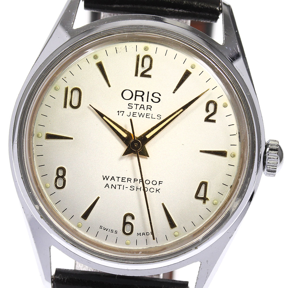 楽天市場】【ORIS】オリス STAR 17JEWELS 7079 手巻き メンズ【中古