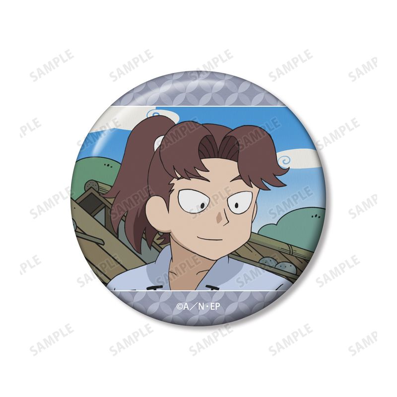 忍たま乱太郎 山田利吉 ナンジャタウン ハート缶バッジ カラオケの鉄人