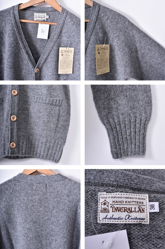 楽天市場】【INVERALLAN】インバーアランSHETLAND CARDIGAN