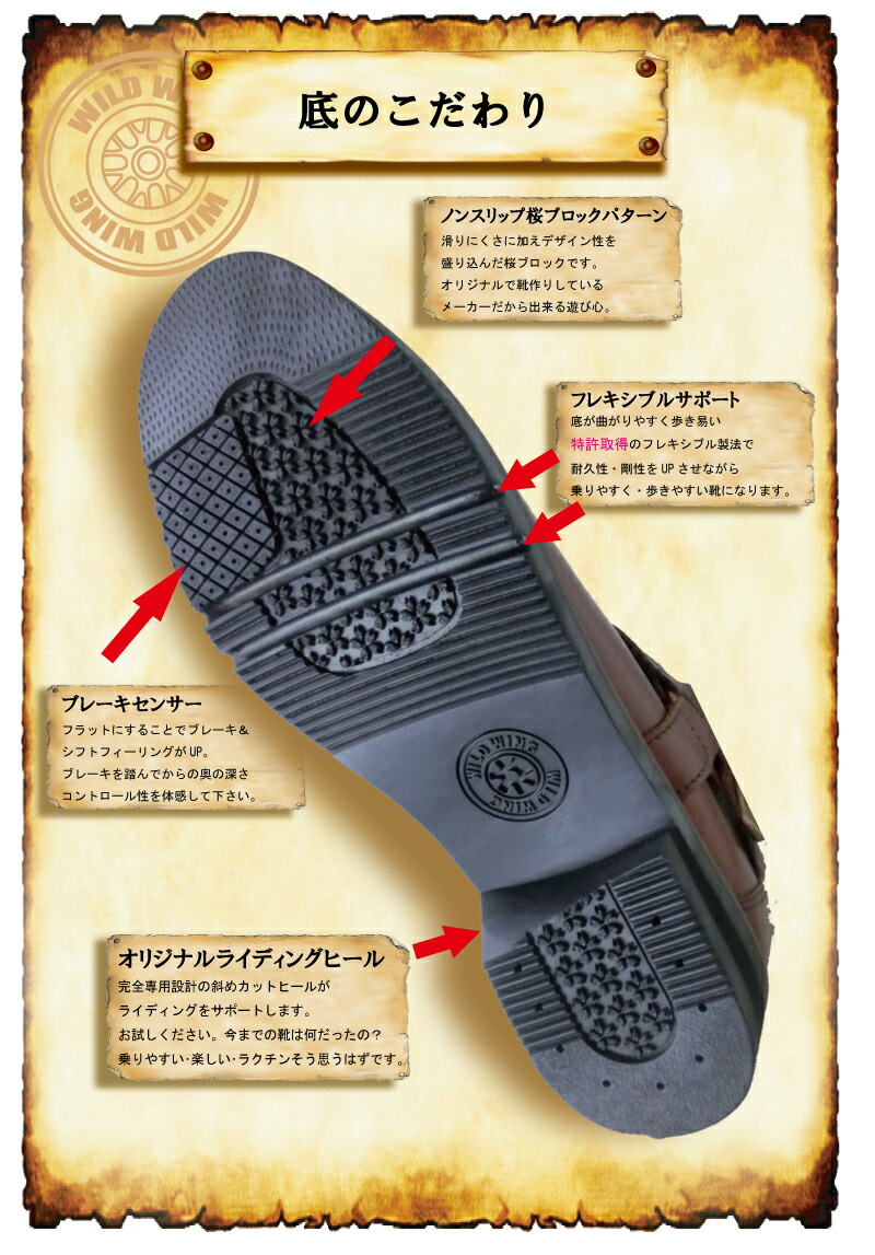 楽天市場】厚底イーグル エンジニア ミドル バイクブーツ◇平日11:30