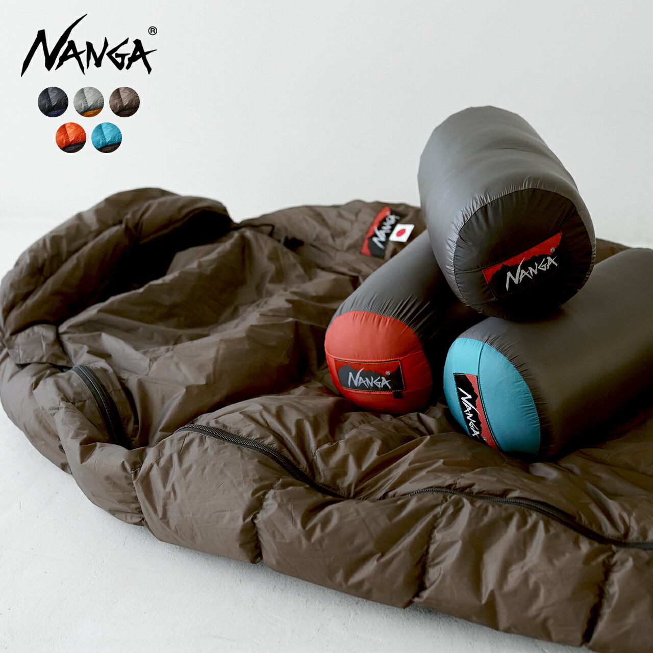 NANGA DXロングサイズシュラフ 180dx 寝袋