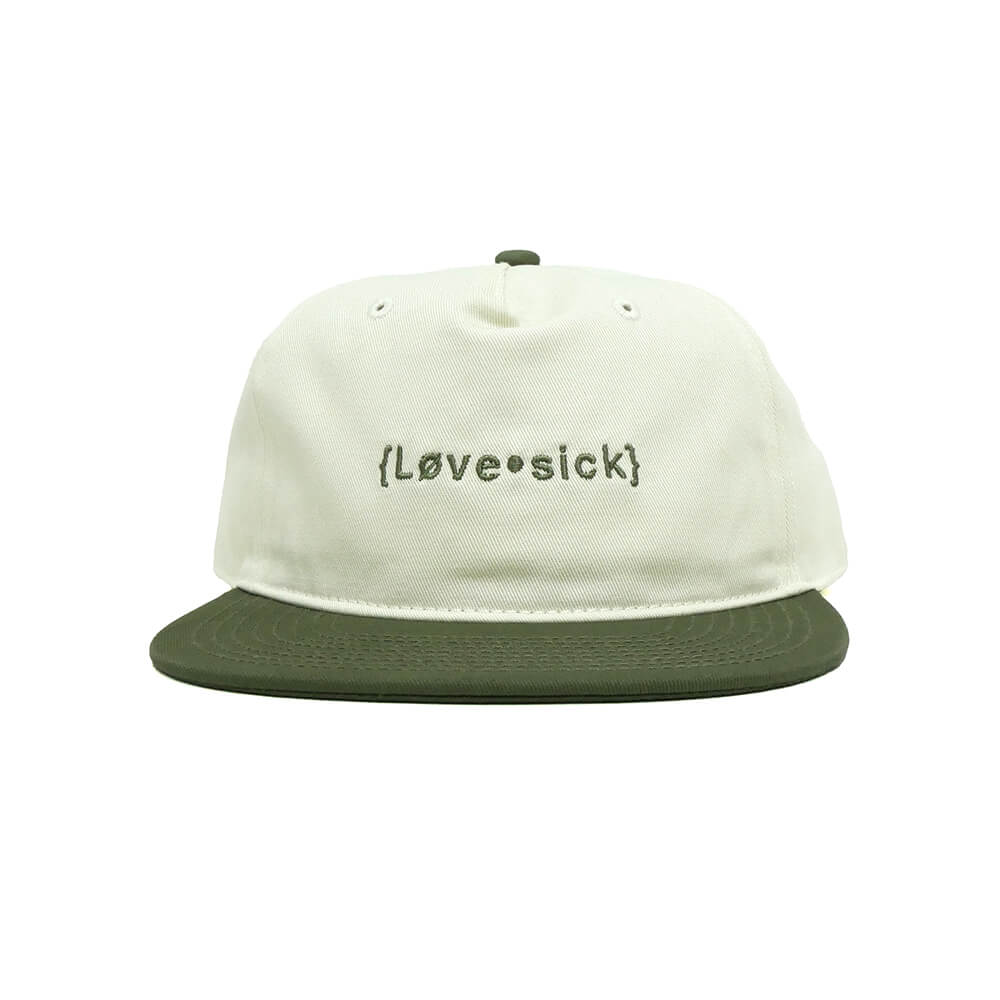 楽天市場】LOVESICK CAP ラブシック キャップ LOGO OLIVE/SAND