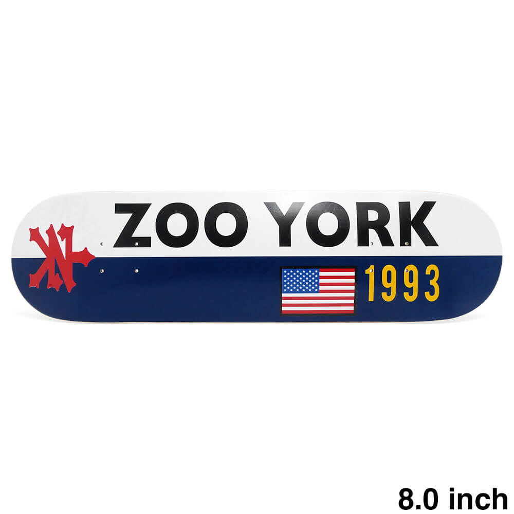 楽天市場】ZOO YORK DECK ズーヨーク デッキ TEAM ZY SPORT 8.0