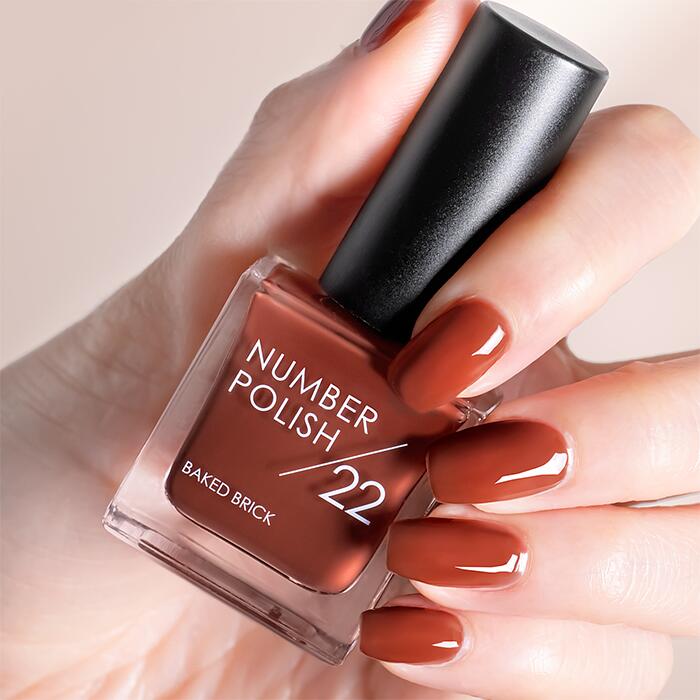 楽天市場】ナンバーポリッシュ 22 Baked Brick / オールインワンネイル