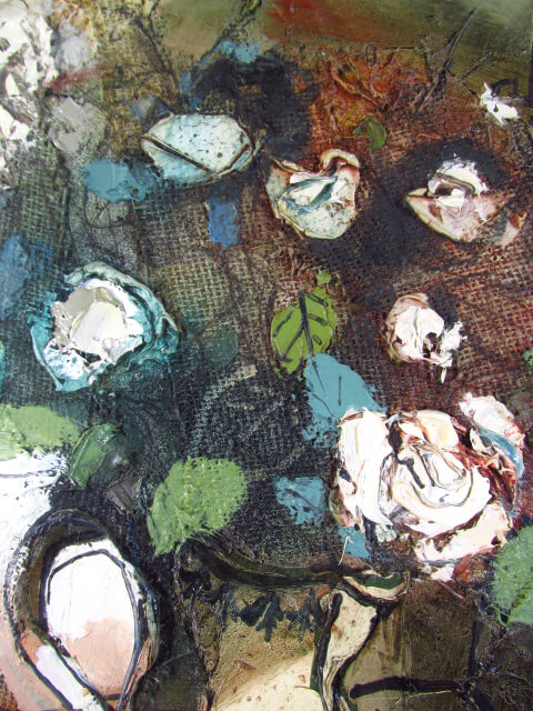 楽天市場】松井ヨシアキ 部屋の中のブーケ 油彩12号 : ギャラリー