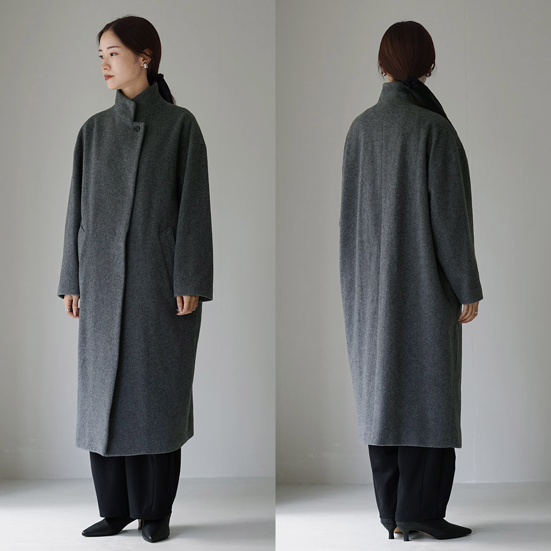 楽天市場】mizuiro ind（ミズイロインド） ウールブレンド スタンド