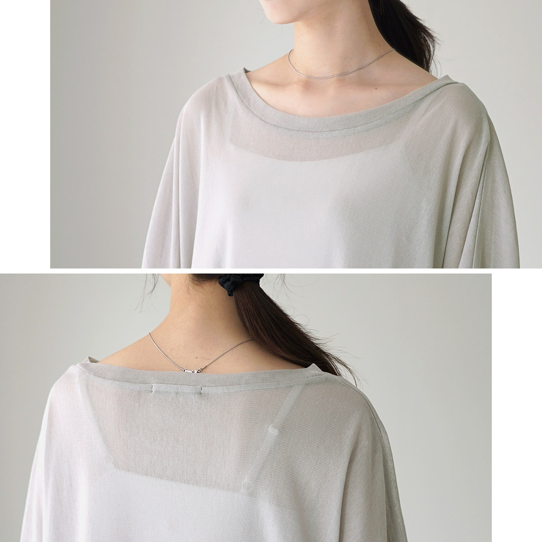 楽天市場】mizuiro ind（ミズイロインド） メッシュ ロング スリーブ