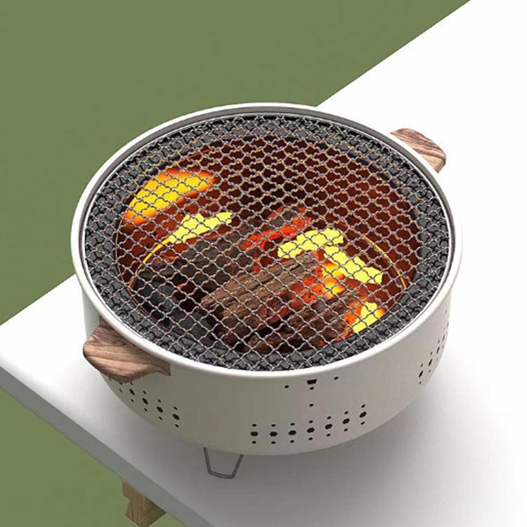 楽天市場】卓上 七輪 鍋 美味しい炭火焼き アウトドア キャンプ 屋外