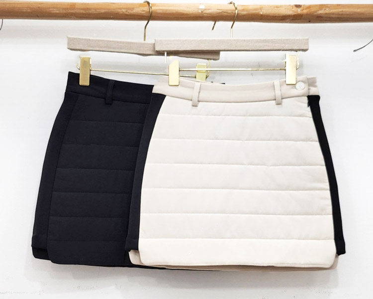 楽天市場】ゴルフウェア レディース 韓国 スカート ペディング 中綿 裏