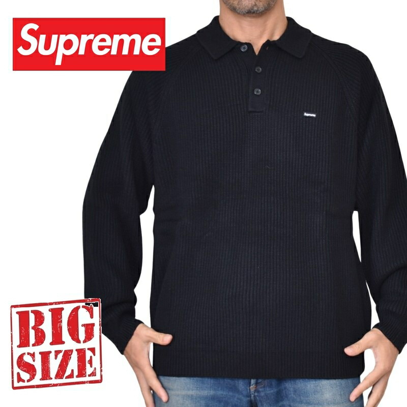 楽天市場】Supreme Small Box Polo Sweaterの通販