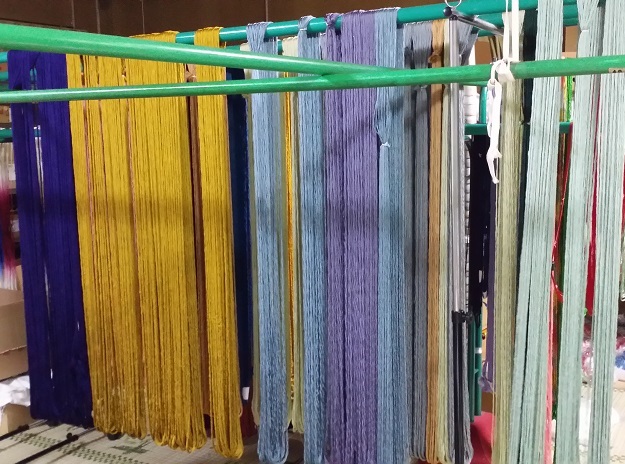 楽天市場】組糸（正絹） 8玉 普通丈(約2.8M) No.101〜125 無地 帯〆