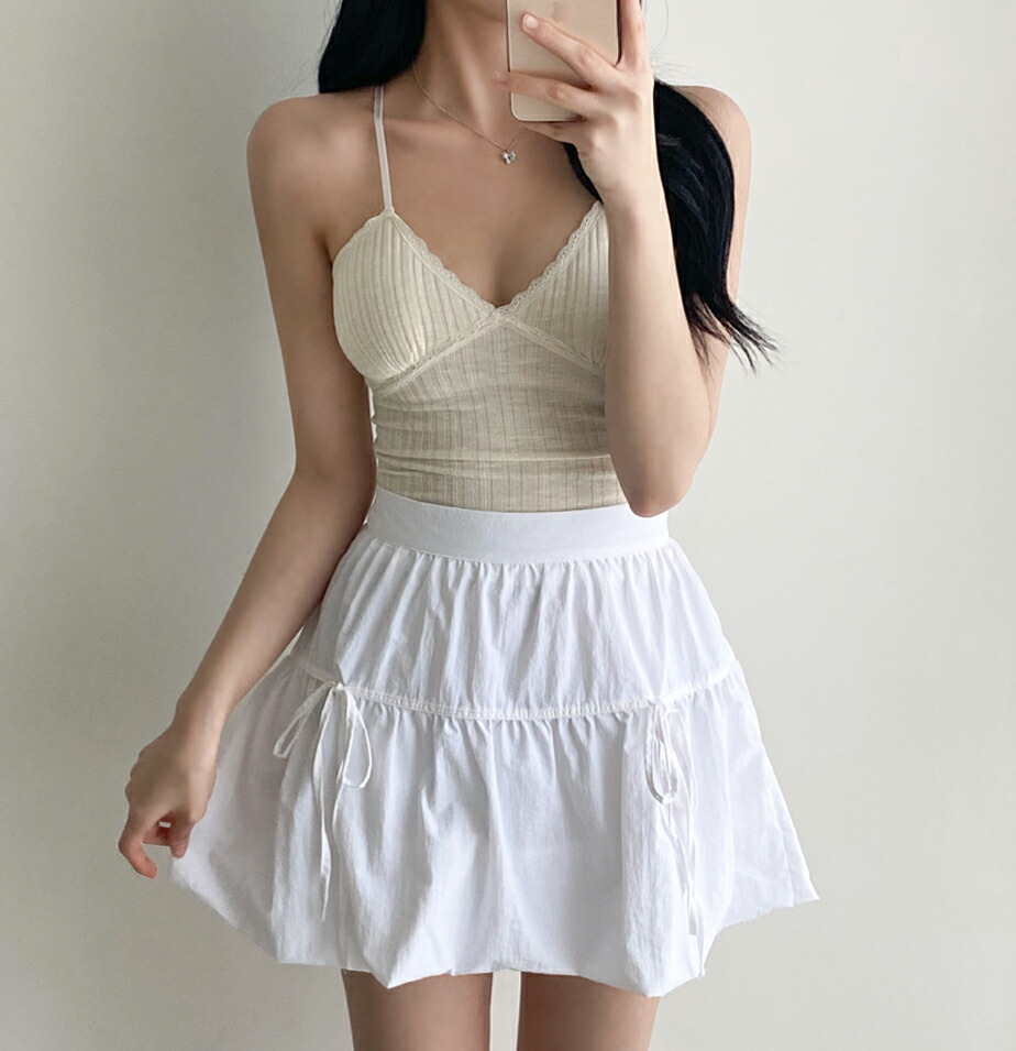 楽天市場】リボンバルーンミニスカート・p659564 レディース 【sk