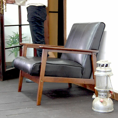 ☆1人がけソファ1個青栁の椅子大分県こげ茶茶昭和レトロ