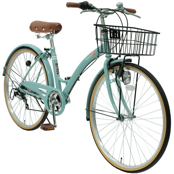 楽天市場】【自転車専門店】自転車 26インチ シティサイクル シマノ6段