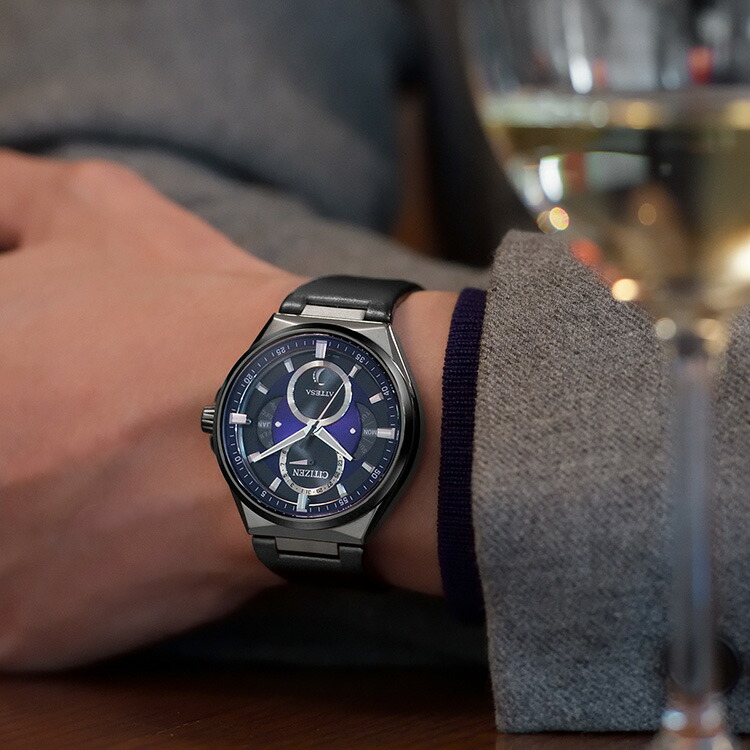 楽天市場】アテッサ ATTESA 限定モデル ACT Line 革バンド ブラック