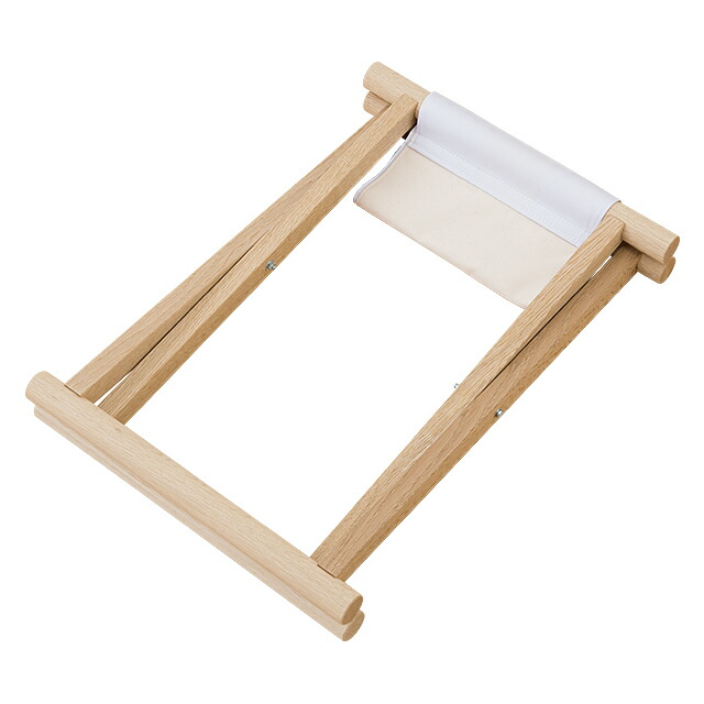 楽天市場】胡床(こしょう) 丸足 白木白布 巾37cm×奥行29cm【送料無料