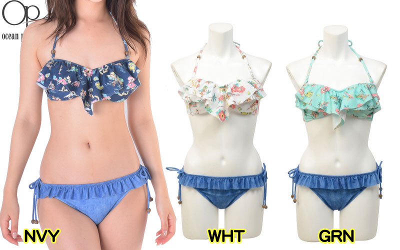 楽天市場】スーパーSALE 半額オーピー OP 526-805 レディース水着