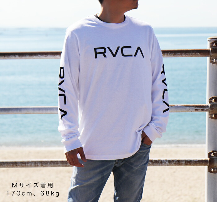 楽天市場】ルーカ ロンT RVCA メンズ 長袖 ロゴ ジムウェア カットソー