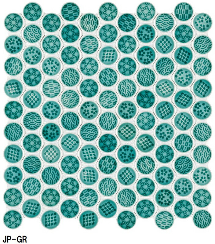 楽天市場】Japonica （ジャポニカ） 平田タイル JP-色 直径27mm円