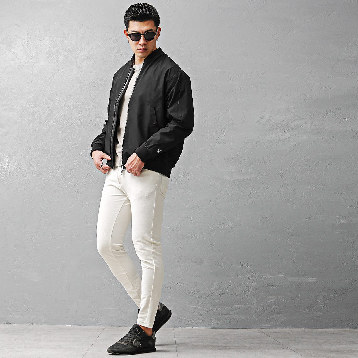 楽天市場】ウノピュウノウグァーレトレ ブルゾン メンズ ブランド MA-1