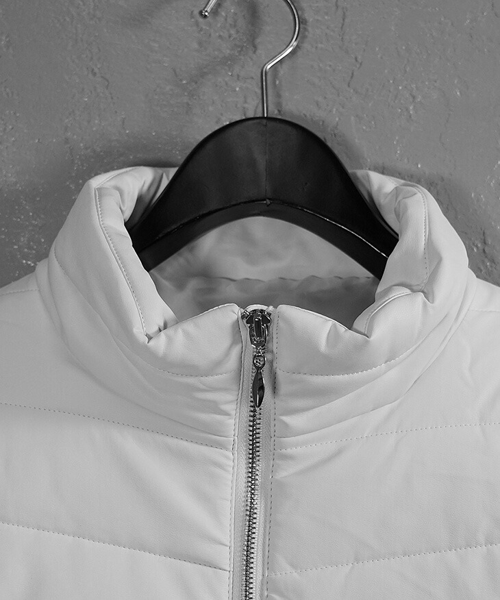 楽天市場】VIOLA rumore ヴィオラ 中綿ジャケット メンズ PUレザー