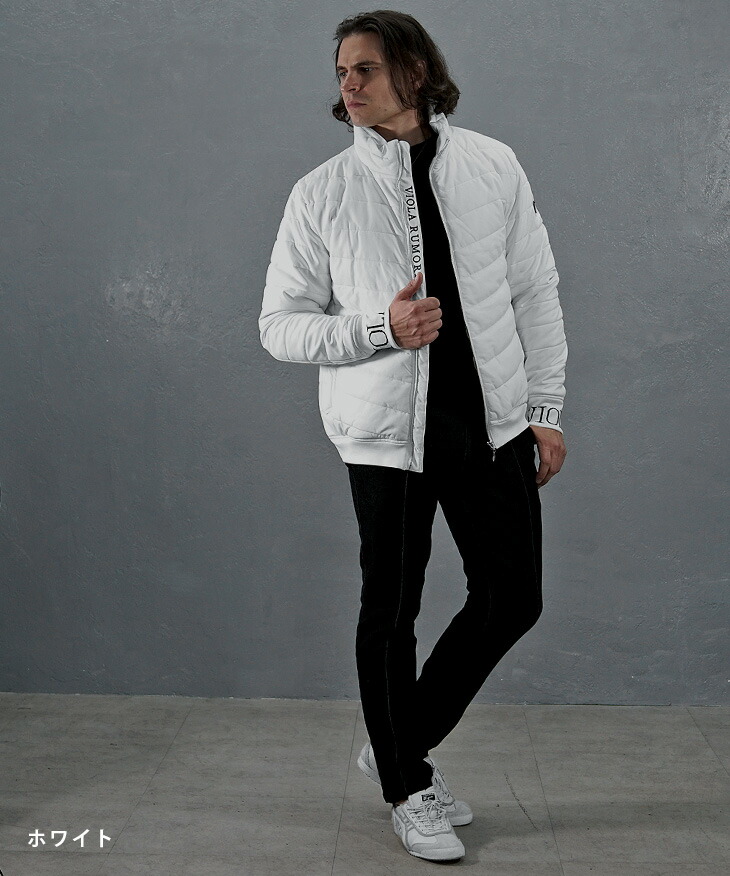 楽天市場】VIOLA rumore ヴィオラ 中綿ジャケット メンズ PUレザー