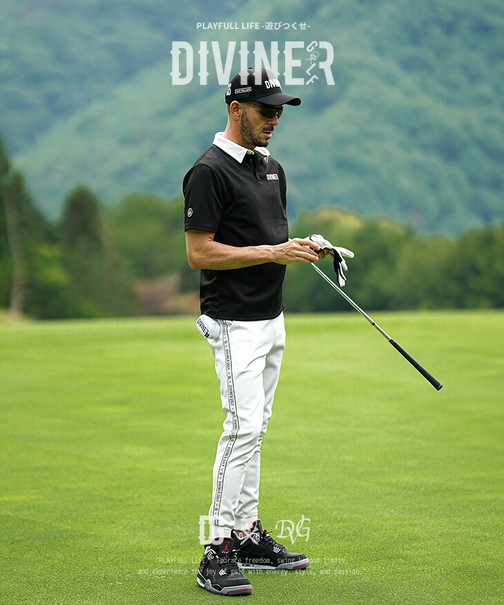 楽天市場】【DIVINER GOLF】 ゴルフウェア メンズ ゴルフパンツ メンズ